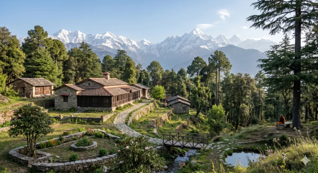 Offbeat places in Uttarakhand - Historic Abbott Mount cottage clearing in Lohaghat