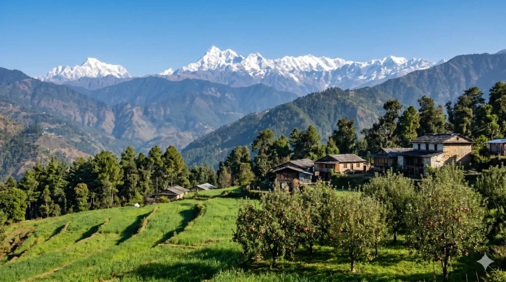 Offbeat places in Uttarakhand - Quiet border village pass and hills of Gwaldam