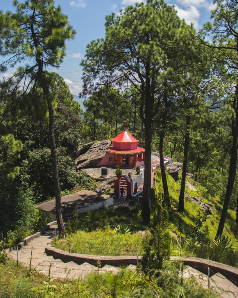 Offbeat places in Uttarakhand - Pine covered spiritual ridge trails of Kasar Devi