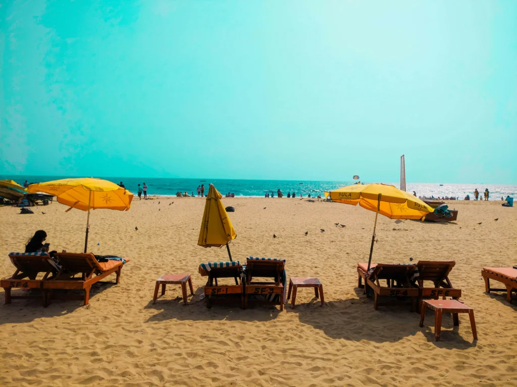 Top 10 places to visit in Goa - High-energy music venues and lit shacks at Baga Beach night strip