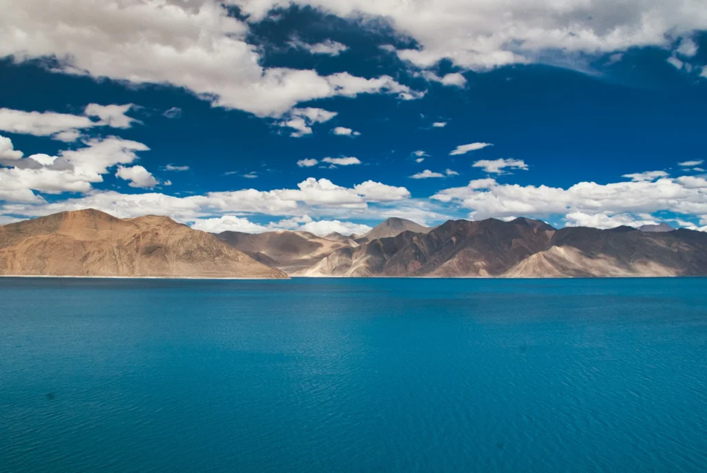 Sunny mountains in Ladakh, one of the best places to visit in India during July